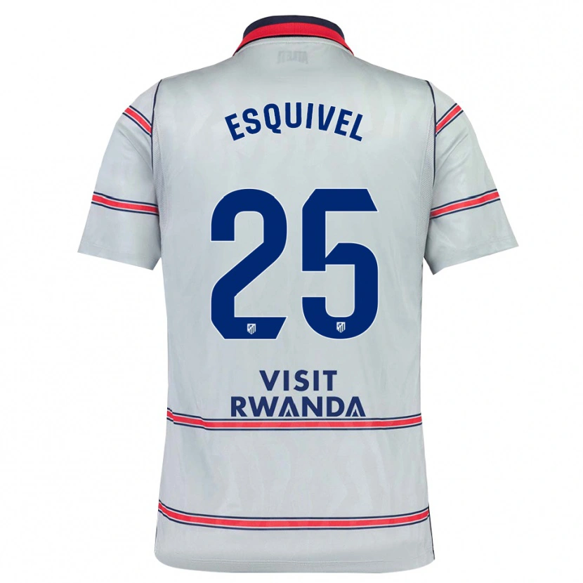 Danxen Dames Salvi Esquivel #25 Grijs Rood Marineblauw Thuisshirt Derde Tenue 2026/27 T-Shirt België