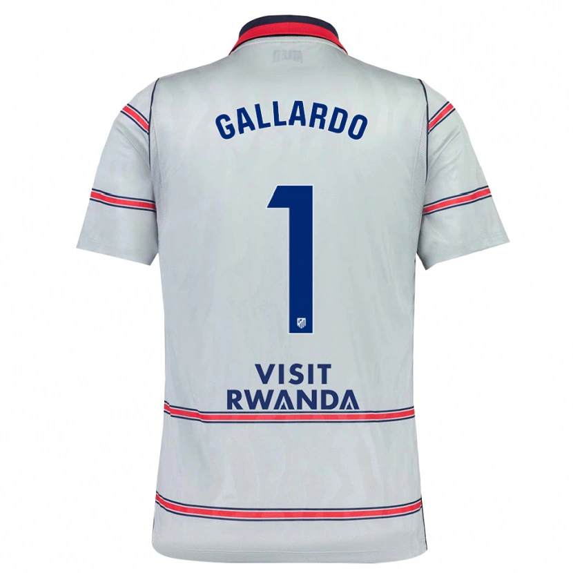 Danxen Dames Lola Gallardo #1 Grijs Rood Marineblauw Thuisshirt Derde Tenue 2026/27 T-Shirt België
