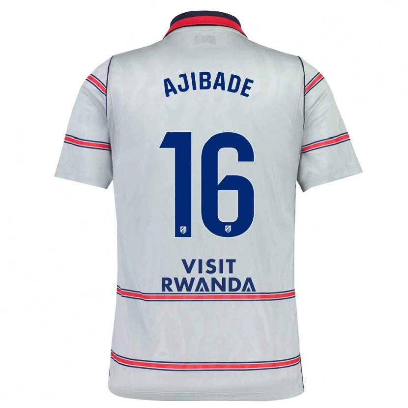 Danxen Dames Rasheedat Ajibade #16 Grijs Rood Marineblauw Thuisshirt Derde Tenue 2026/27 T-Shirt België