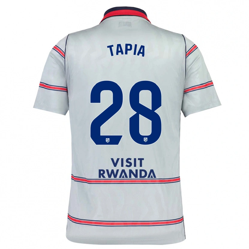 Danxen Dames Unai Tapia #28 Grijs Rood Marineblauw Thuisshirt Derde Tenue 2026/27 T-Shirt België
