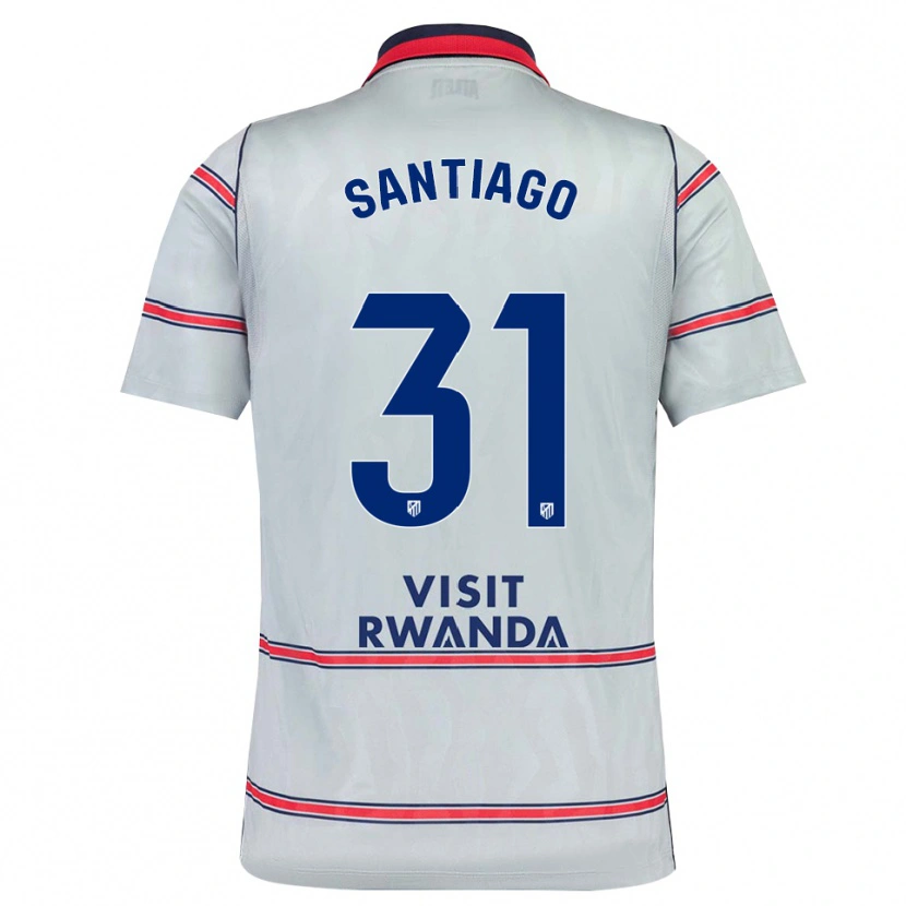 Danxen Dames Abraham Santiago #31 Grijs Rood Marineblauw Thuisshirt Derde Tenue 2026/27 T-Shirt België