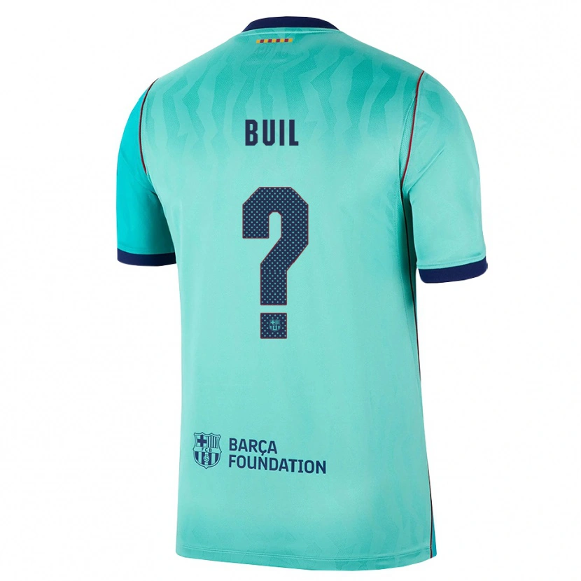 Danxen Dames Gorka Buil #0 Aqua Donker Turquoise Koninklijk Blauw Thuisshirt Derde Tenue 2026/27 T-Shirt België
