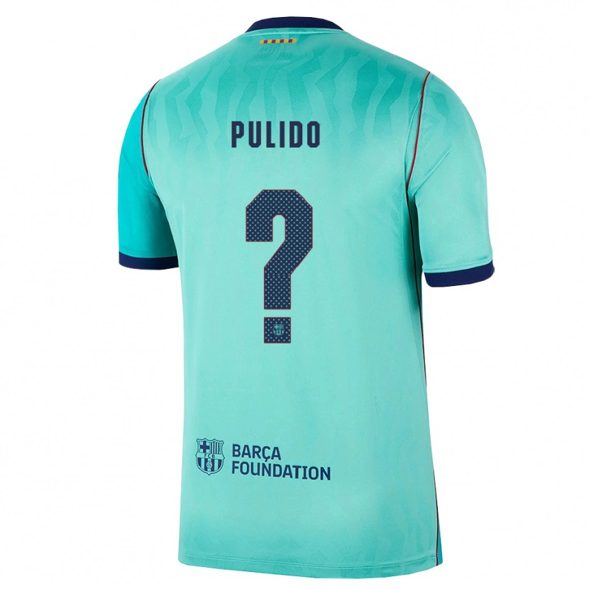 Danxen Dames Ricard Pulido #0 Aqua Donker Turquoise Koninklijk Blauw Thuisshirt Derde Tenue 2026/27 T-Shirt België