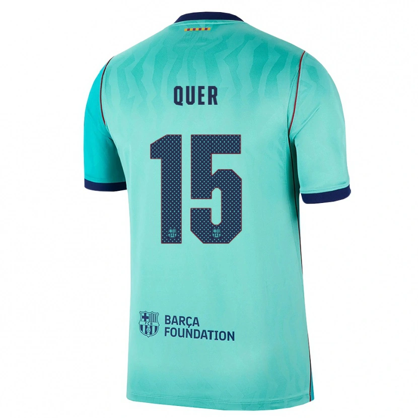 Danxen Dames Ignasi Quer #15 Aqua Donker Turquoise Koninklijk Blauw Thuisshirt Derde Tenue 2026/27 T-Shirt België
