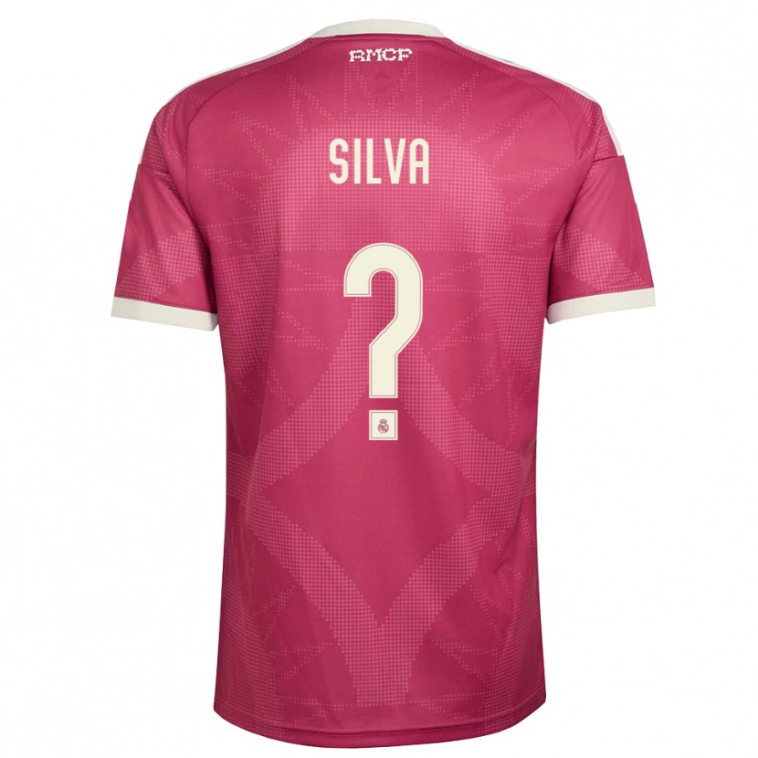 Danxen Dames Aarón Silva #0 Bleek Violet Rood Wit Thuisshirt Derde Tenue 2026/27 T-Shirt België