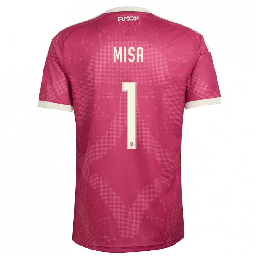 Danxen Dames Misa Rodríguez #1 Bleek Violet Rood Wit Thuisshirt Derde Tenue 2026/27 T-Shirt België