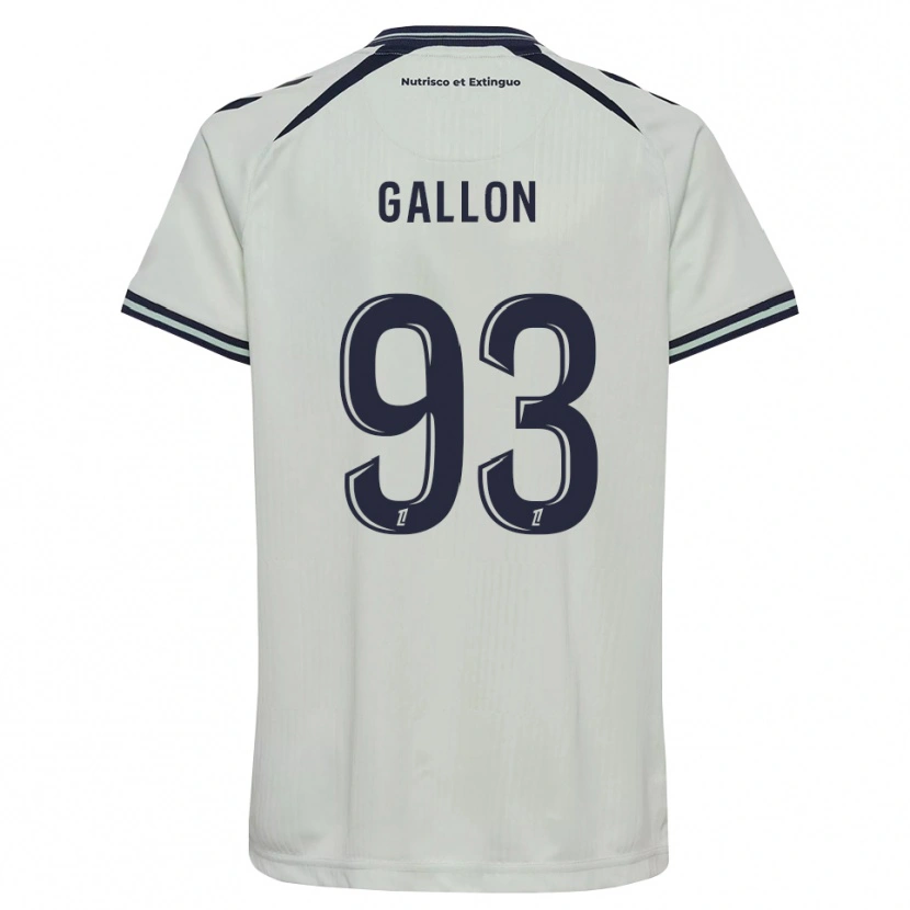 Danxen Dames Gauthier Gallon #93 Middernachtblauw Wit Uitshirt Uittenue 2026/27 T-Shirt België