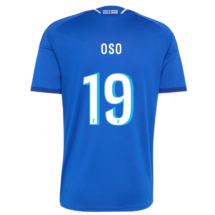 Danxen Kinderen Oso #19 Koninklijk Blauw Wit Thuisshirt Thuistenue 2026/27 T-Shirt België