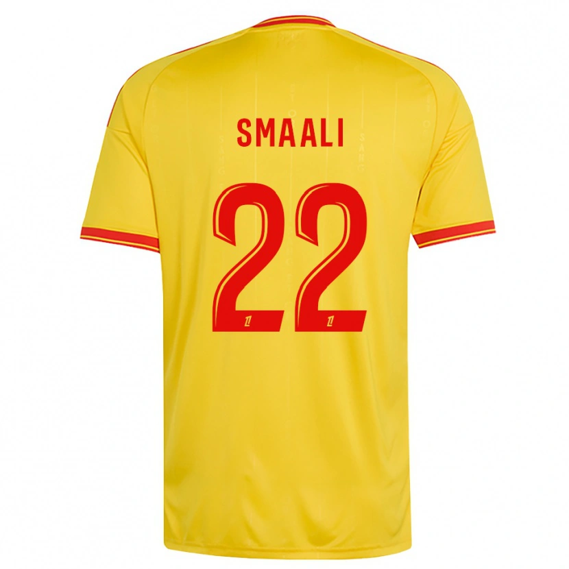 Danxen Kinderen Emma Smaali #22 Goud Oranje Rood Thuisshirt Thuistenue 2026/27 T-Shirt België
