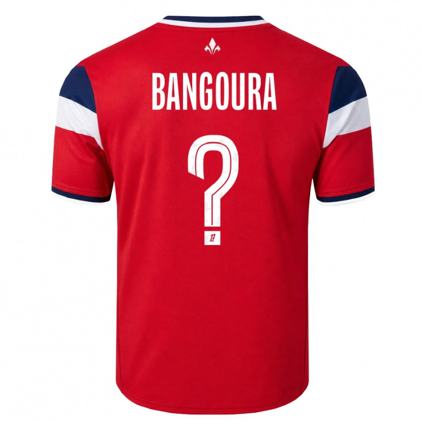 Danxen Kinderen Abdoulaye Zakha Bangoura #0 Rood Wit Koninklijk Blauw Thuisshirt Thuistenue 2026/27 T-Shirt België