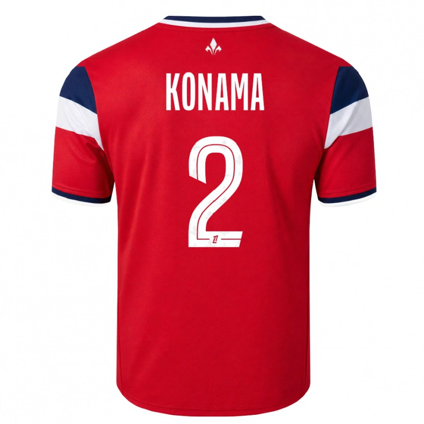 Danxen Kinderen Owen Konama #2 Rood Wit Koninklijk Blauw Thuisshirt Thuistenue 2026/27 T-Shirt België