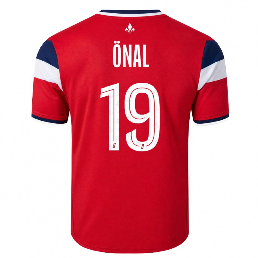 Danxen Kinderen Başar Önal #19 Rood Wit Koninklijk Blauw Thuisshirt Thuistenue 2026/27 T-Shirt België