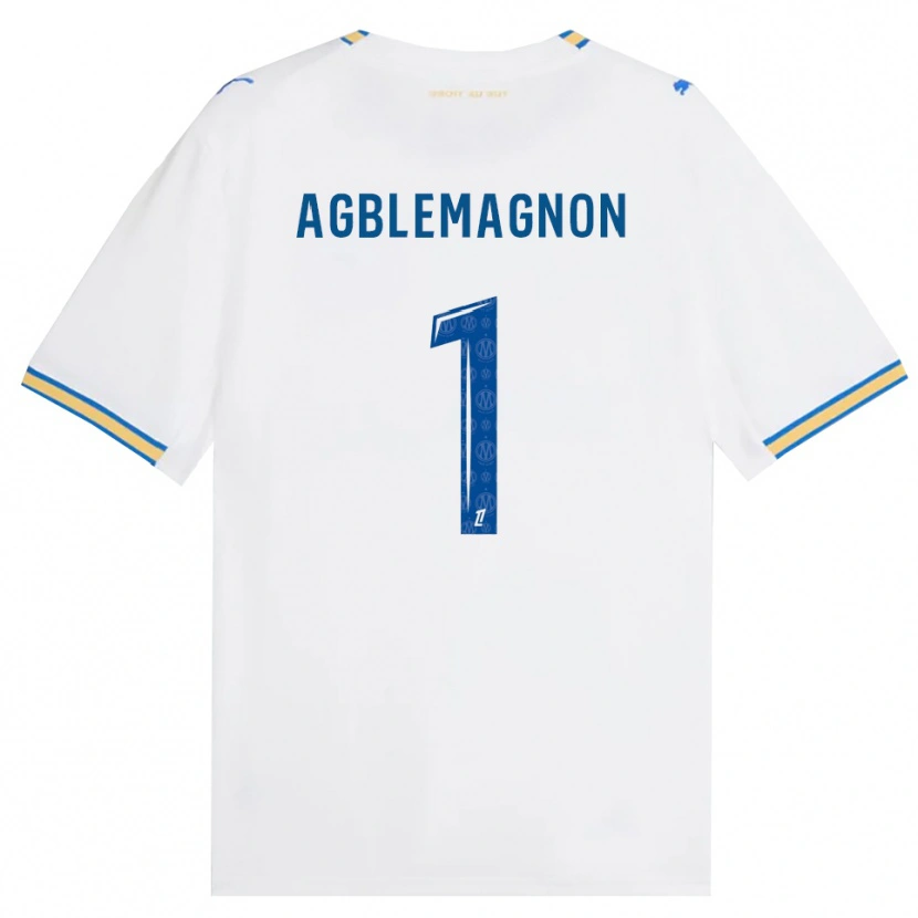 Danxen Kinderen Jordan Agblemagnon #1 Dodgerblauw Wit Thuisshirt Thuistenue 2026/27 T-Shirt België