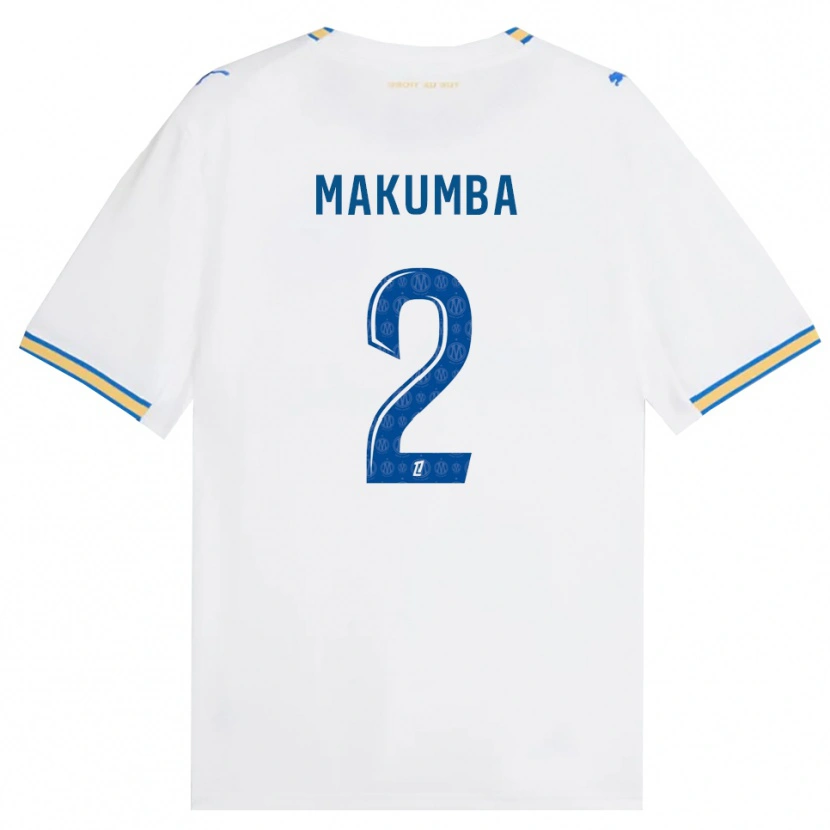 Danxen Kinderen Enzo Makumba #2 Dodgerblauw Wit Thuisshirt Thuistenue 2026/27 T-Shirt België
