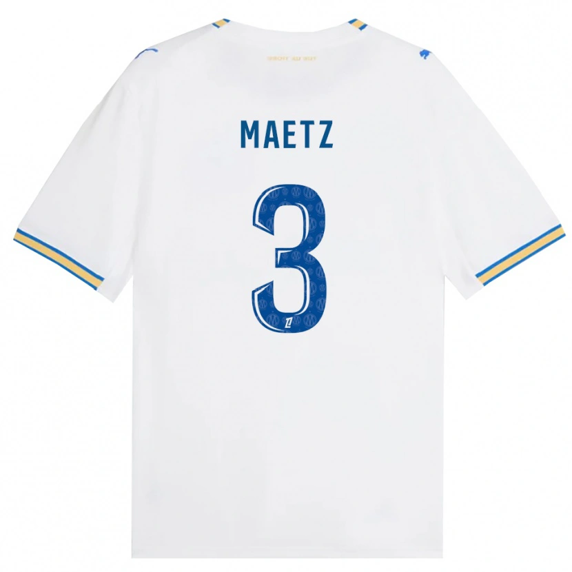 Danxen Kinderen Agathe Maetz #3 Dodgerblauw Wit Thuisshirt Thuistenue 2026/27 T-Shirt België