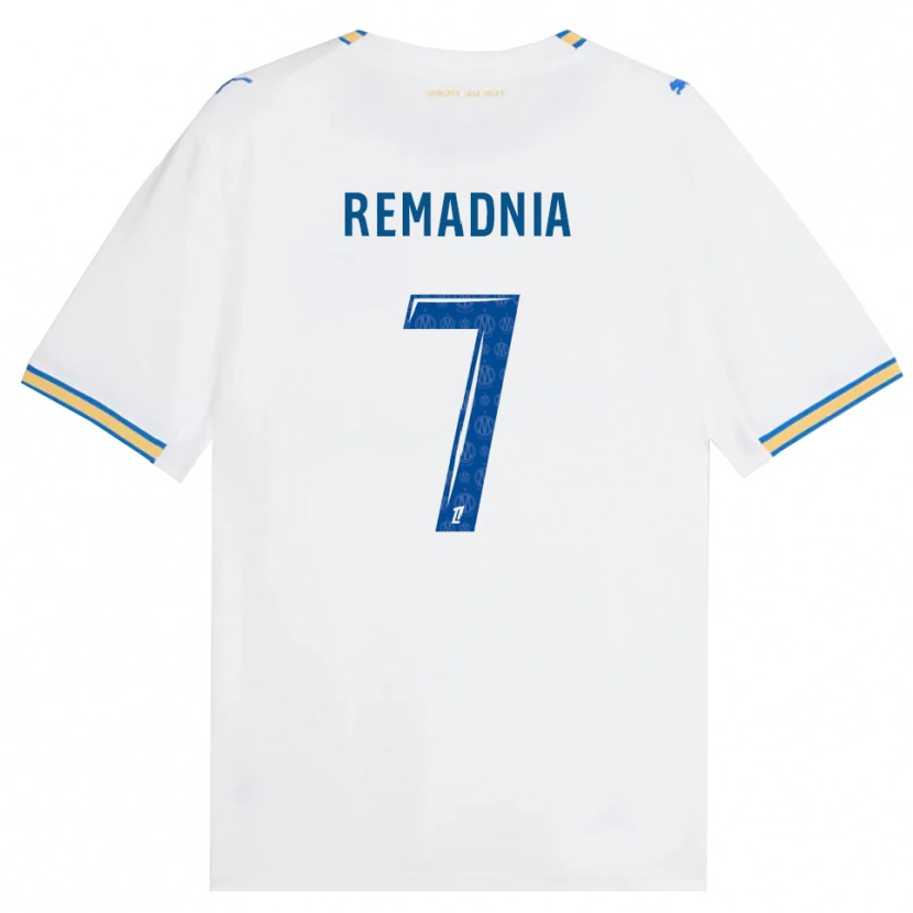 Danxen Kinderen Saïd Remadnia #7 Dodgerblauw Wit Thuisshirt Thuistenue 2026/27 T-Shirt België