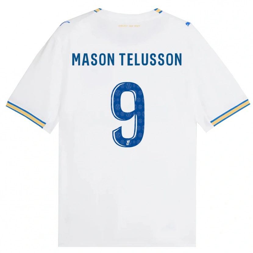 Danxen Kinderen Jah-Mason Telusson #9 Dodgerblauw Wit Thuisshirt Thuistenue 2026/27 T-Shirt België