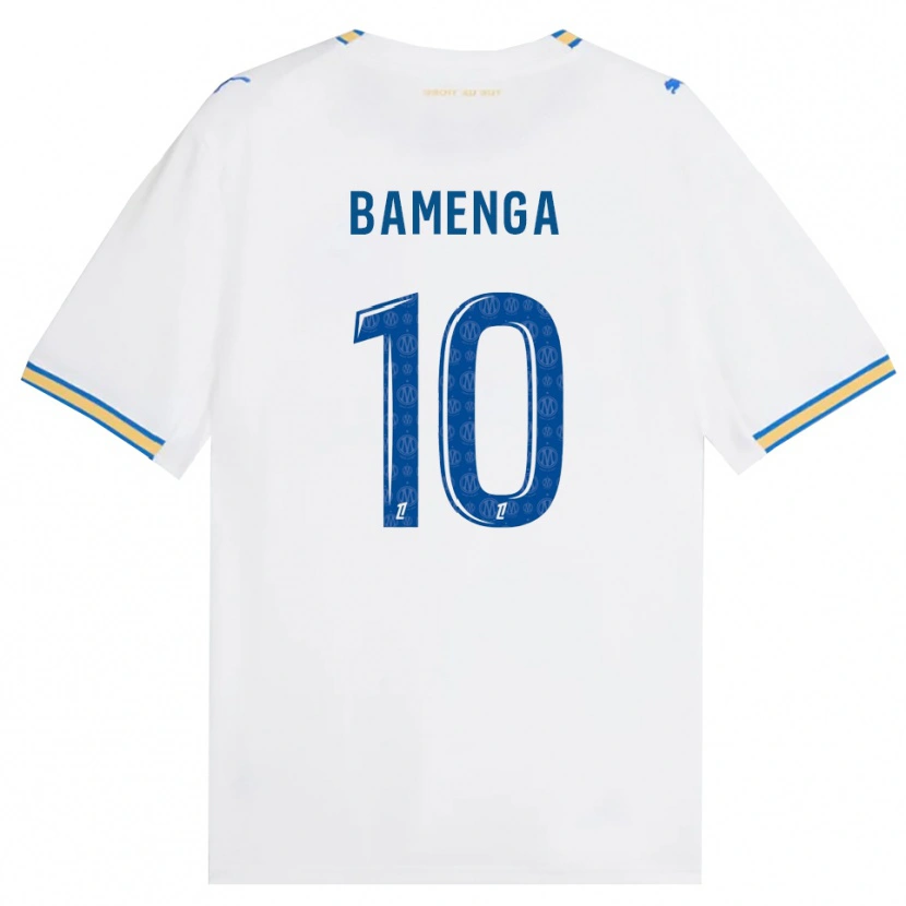 Danxen Kinderen Naomie Bamenga #10 Dodgerblauw Wit Thuisshirt Thuistenue 2026/27 T-Shirt België