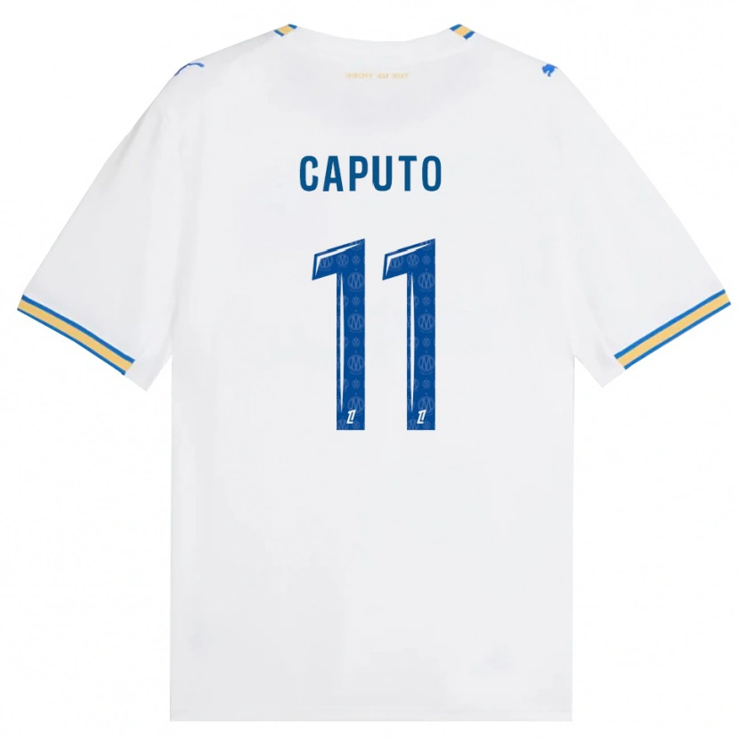 Danxen Kinderen Cindy Caputo #11 Dodgerblauw Wit Thuisshirt Thuistenue 2026/27 T-Shirt België
