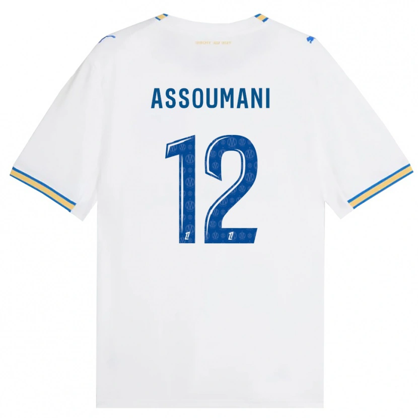 Danxen Kinderen Saïfi Assoumani #12 Dodgerblauw Wit Thuisshirt Thuistenue 2026/27 T-Shirt België