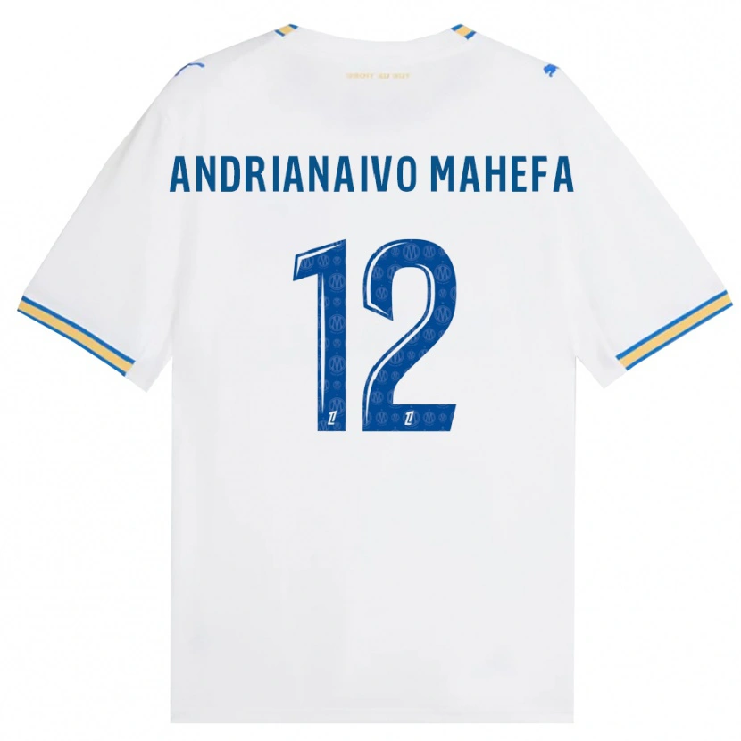 Danxen Kinderen Mathis Andrianaivo Mahefa #12 Dodgerblauw Wit Thuisshirt Thuistenue 2026/27 T-Shirt België