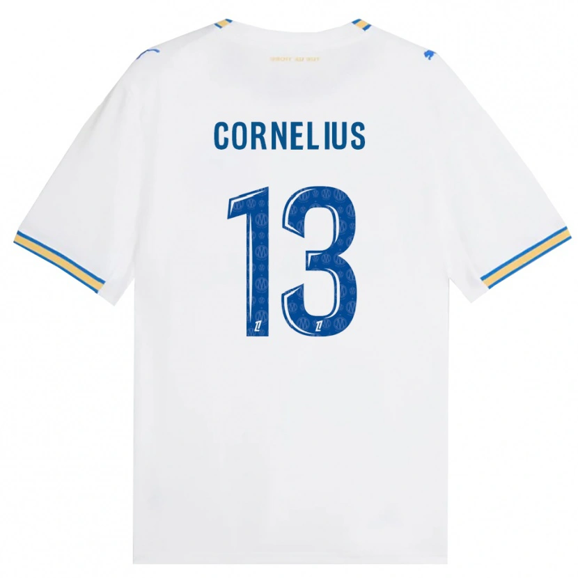 Danxen Kinderen Derek Cornelius #13 Dodgerblauw Wit Thuisshirt Thuistenue 2026/27 T-Shirt België