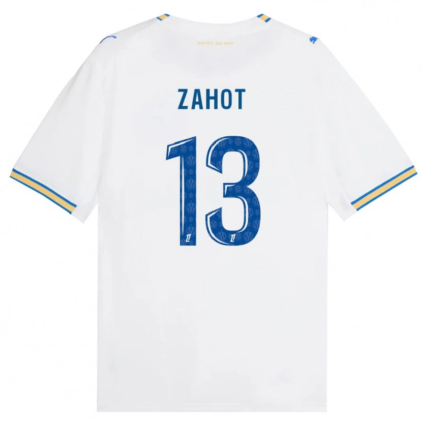Danxen Kinderen Sarah Zahot #13 Dodgerblauw Wit Thuisshirt Thuistenue 2026/27 T-Shirt België