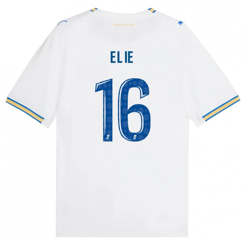 Danxen Kinderen Anaïs Elie #16 Dodgerblauw Wit Thuisshirt Thuistenue 2026/27 T-Shirt België