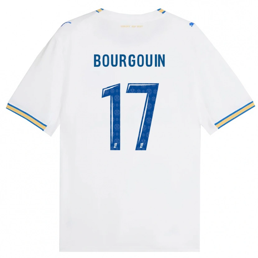 Danxen Kinderen Laura Bourgouin #17 Dodgerblauw Wit Thuisshirt Thuistenue 2026/27 T-Shirt België