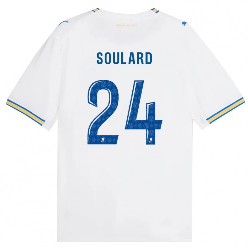 Danxen Kinderen Amandine Soulard #24 Dodgerblauw Wit Thuisshirt Thuistenue 2026/27 T-Shirt België