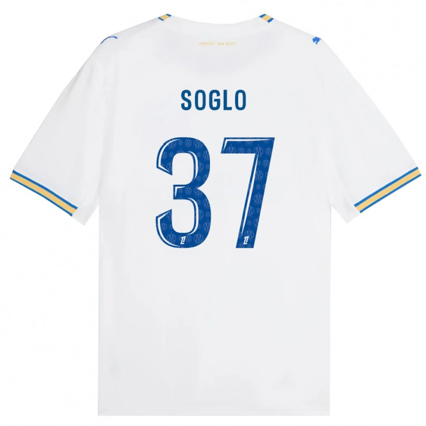 Danxen Kinderen Emran Soglo #37 Dodgerblauw Wit Thuisshirt Thuistenue 2026/27 T-Shirt België