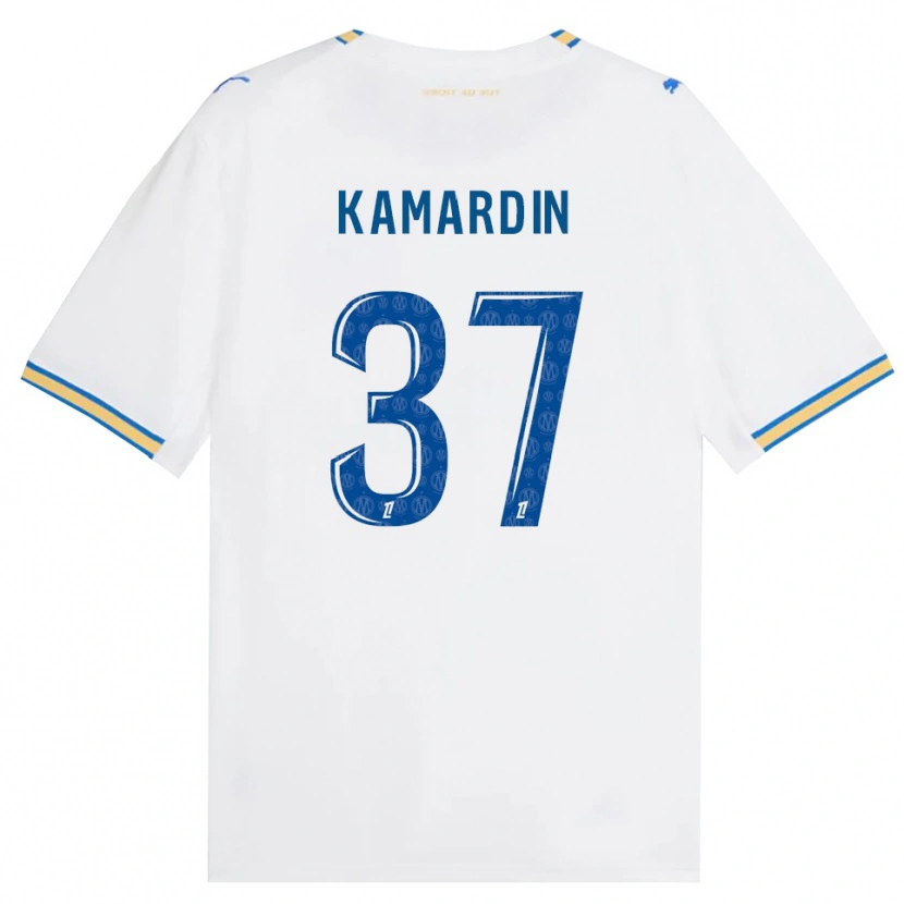 Danxen Kinderen Aaron Kamardin #37 Dodgerblauw Wit Thuisshirt Thuistenue 2026/27 T-Shirt België