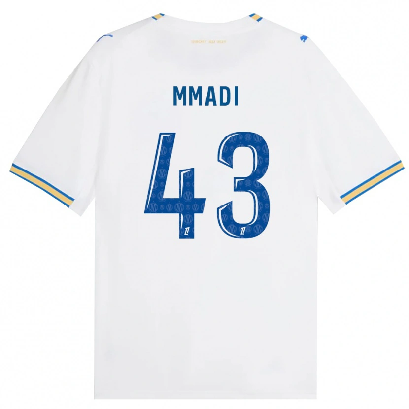 Danxen Kinderen Tadjidine Mmadi #43 Dodgerblauw Wit Thuisshirt Thuistenue 2026/27 T-Shirt België