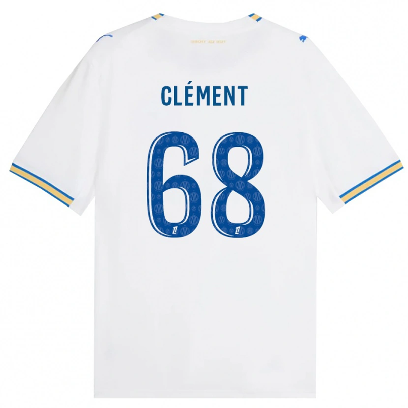 Danxen Kinderen Mathis Clément #68 Dodgerblauw Wit Thuisshirt Thuistenue 2026/27 T-Shirt België