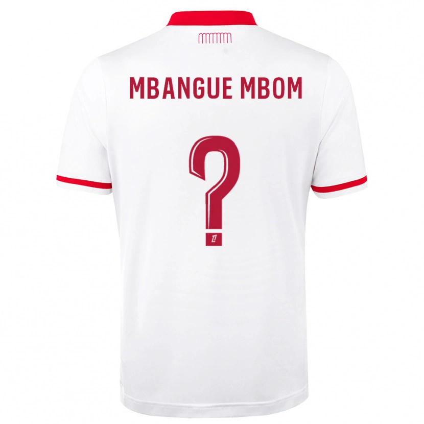 Danxen Kinderen Enzo Mbangue Mbom #0 Rood Wit Thuisshirt Thuistenue 2026/27 T-Shirt België