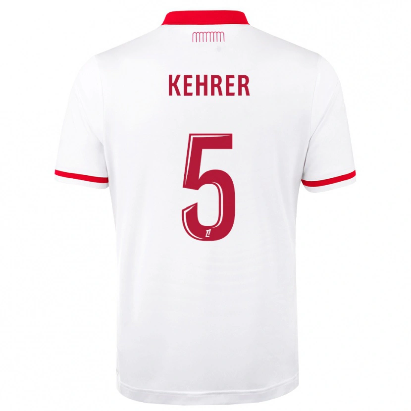 Danxen Kinderen Thilo Kehrer #5 Rood Wit Thuisshirt Thuistenue 2026/27 T-Shirt België