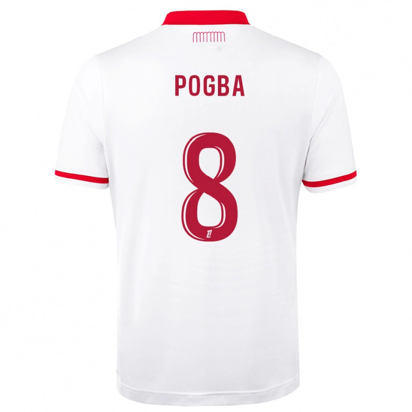 Danxen Kinderen Paul Pogba #8 Rood Wit Thuisshirt Thuistenue 2026/27 T-Shirt België