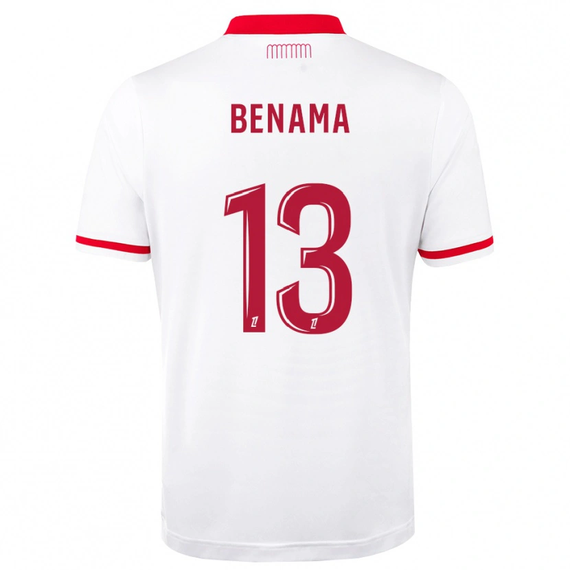 Danxen Kinderen Mayssam Benama #13 Rood Wit Thuisshirt Thuistenue 2026/27 T-Shirt België