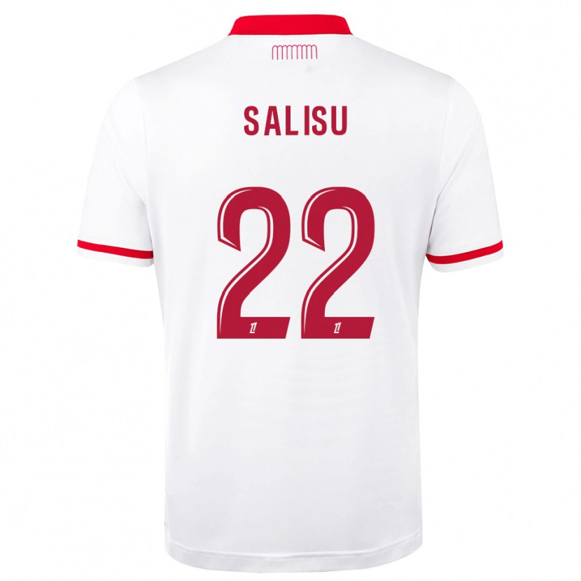 Danxen Kinderen Mohammed Salisu #22 Rood Wit Thuisshirt Thuistenue 2026/27 T-Shirt België
