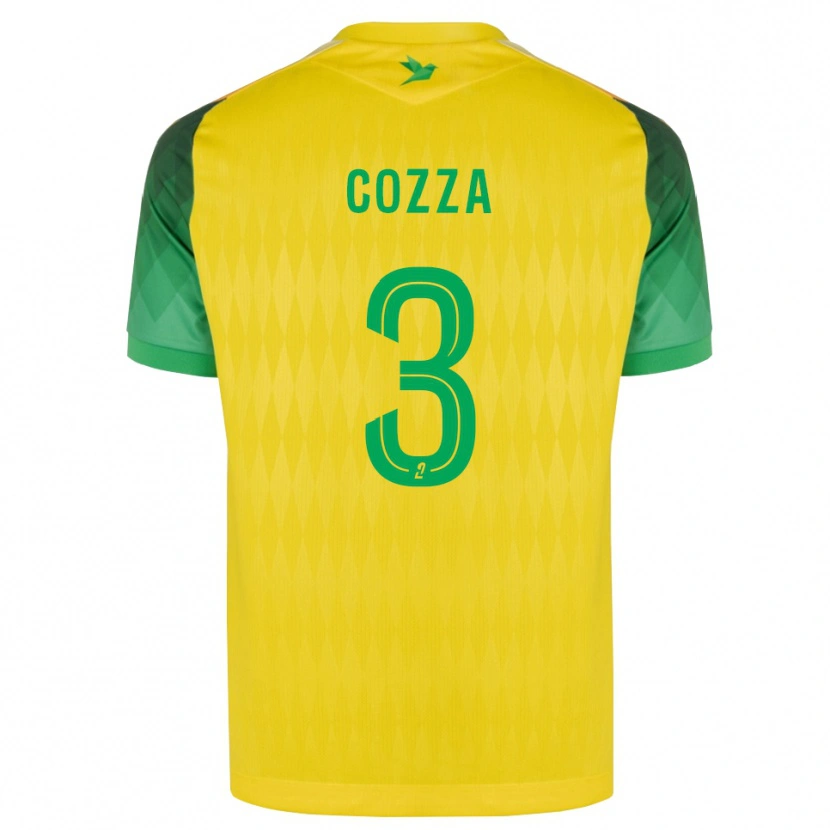 Danxen Kinderen Nicolas Cozza #3 Geel Groen Rood Thuisshirt Thuistenue 2026/27 T-Shirt België
