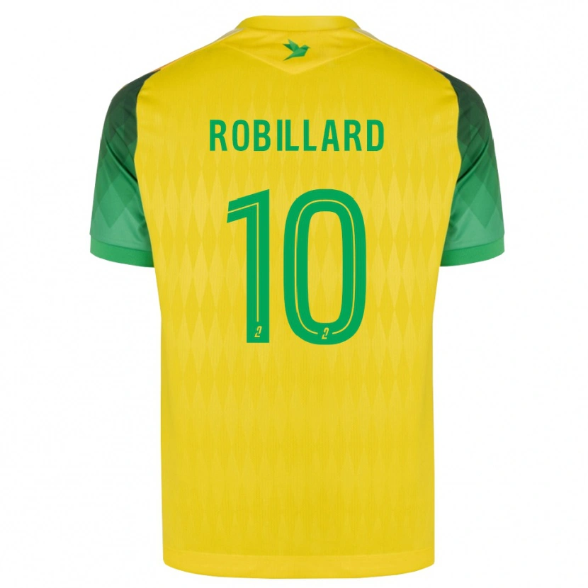 Danxen Kinderen Camille Robillard #10 Geel Groen Rood Thuisshirt Thuistenue 2026/27 T-Shirt België