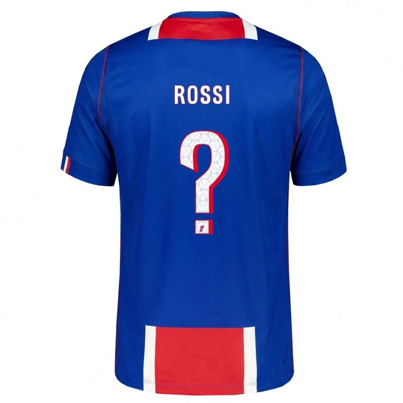 Danxen Kinderen Fanny Rossi #0 Rood Wit Blauw Thuisshirt Thuistenue 2026/27 T-Shirt België
