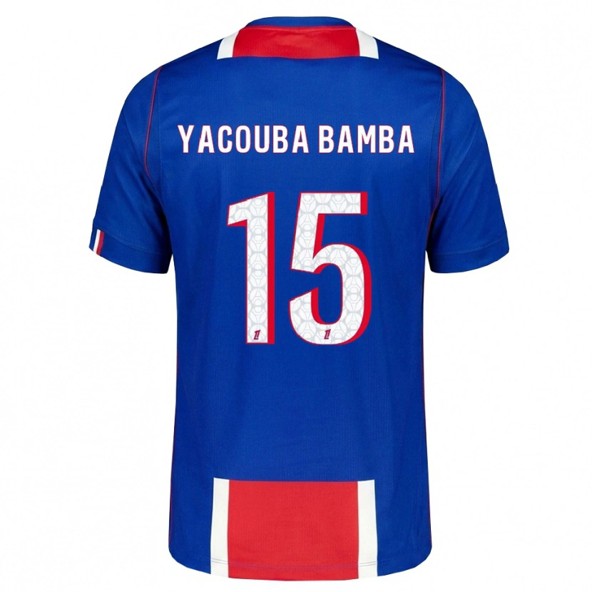 Danxen Kinderen Ben Yacouba Bamba #15 Rood Wit Blauw Thuisshirt Thuistenue 2026/27 T-Shirt België