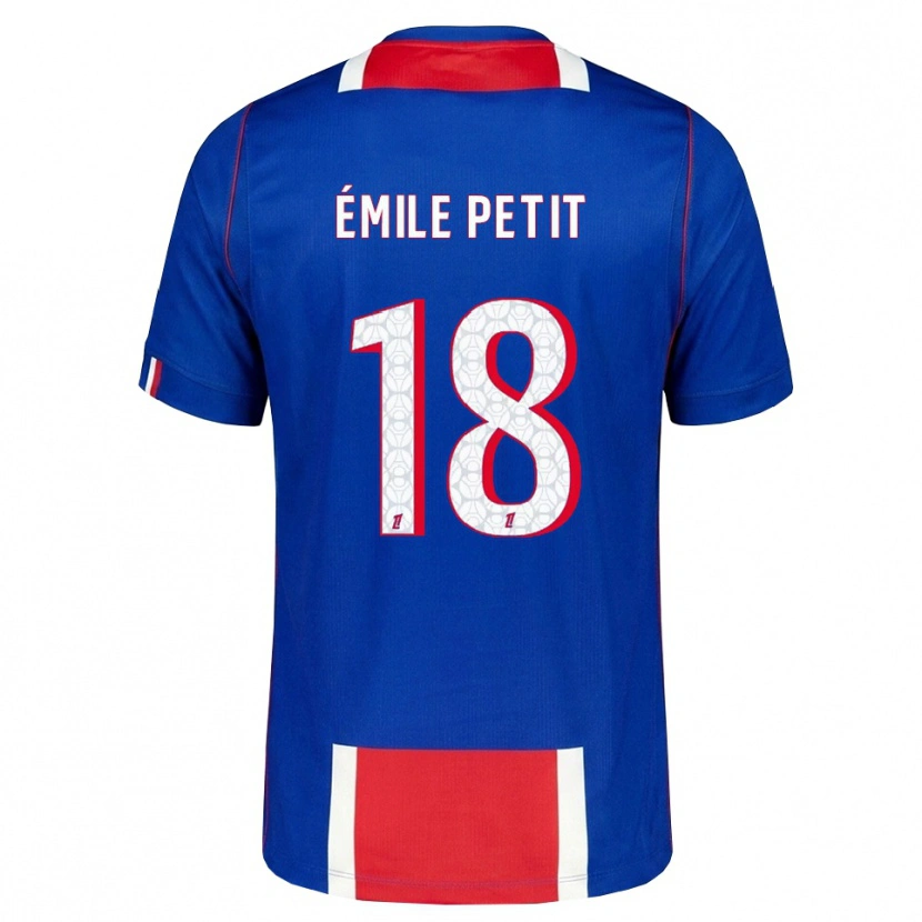 Danxen Kinderen Noé Émile Petit #18 Rood Wit Blauw Thuisshirt Thuistenue 2026/27 T-Shirt België