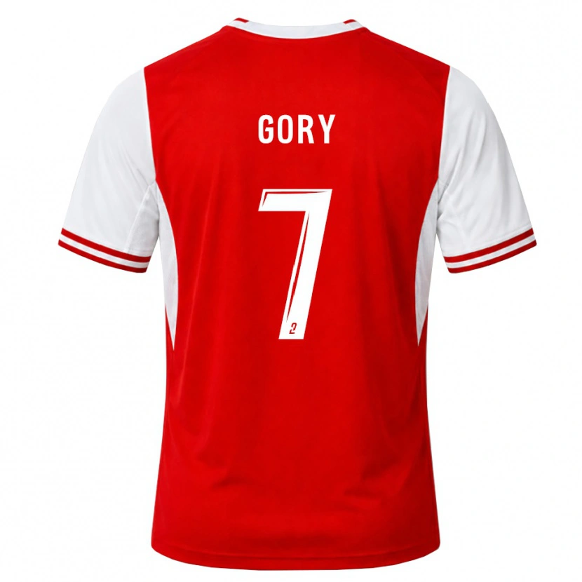 Danxen Kinderen Abdoulaye Gory #7 Rood Wit Thuisshirt Thuistenue 2026/27 T-Shirt België