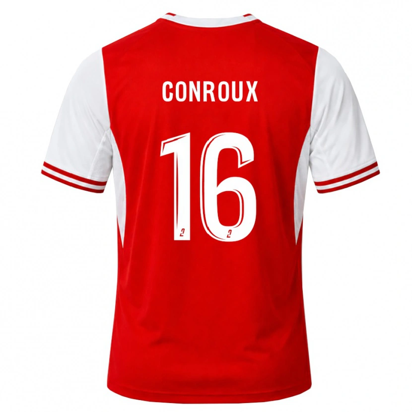 Danxen Kinderen Antonin Conroux #16 Rood Wit Thuisshirt Thuistenue 2026/27 T-Shirt België