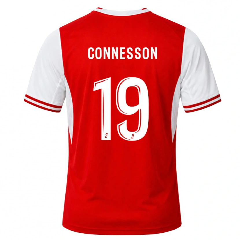 Danxen Kinderen Adele Connesson #19 Rood Wit Thuisshirt Thuistenue 2026/27 T-Shirt België