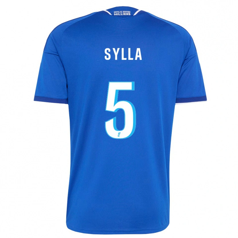 Danxen Kinderen Abakar Sylla #5 Koninklijk Blauw Wit Thuisshirt Thuistenue 2026/27 T-Shirt België