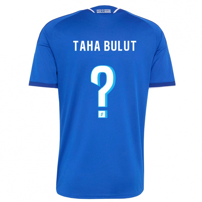 Danxen Kinderen Yunus Taha Bulut #0 Koninklijk Blauw Wit Thuisshirt Thuistenue 2026/27 T-Shirt België