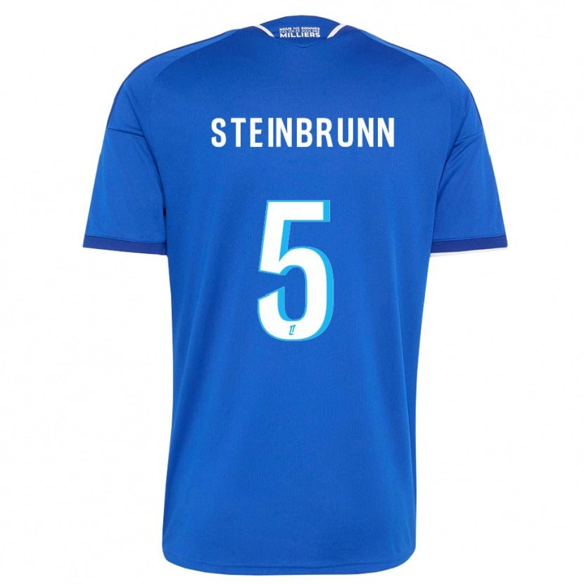 Danxen Kinderen Théo Steinbrunn #5 Koninklijk Blauw Wit Thuisshirt Thuistenue 2026/27 T-Shirt België